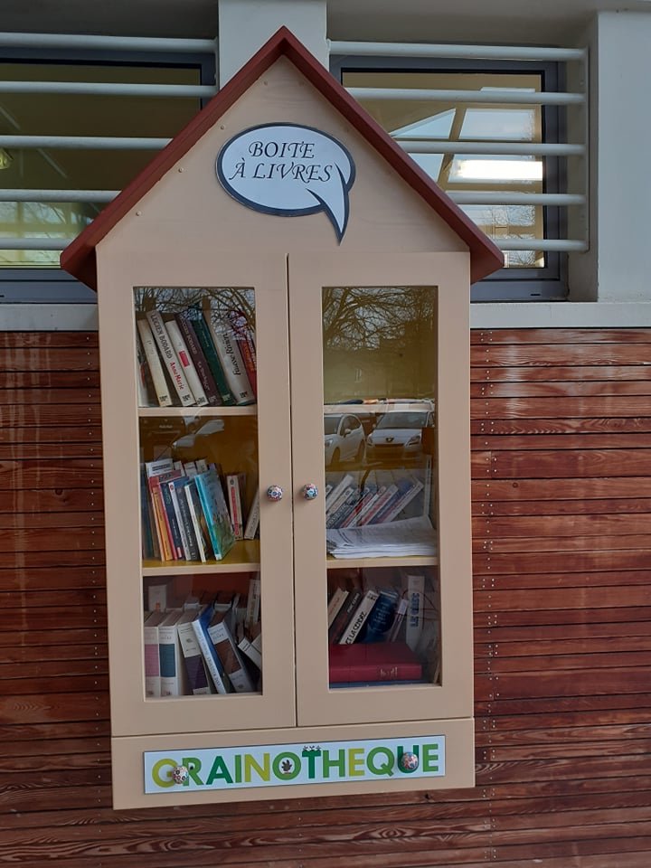 Boîte à livres - grainothèque