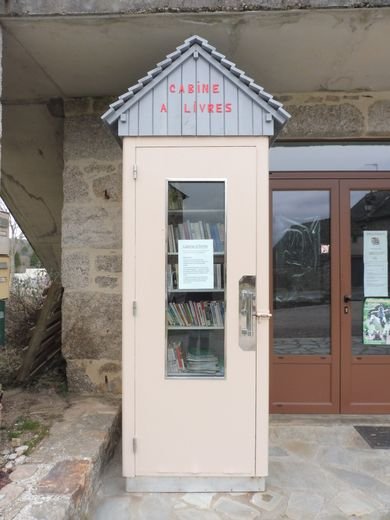 La cabine à livres