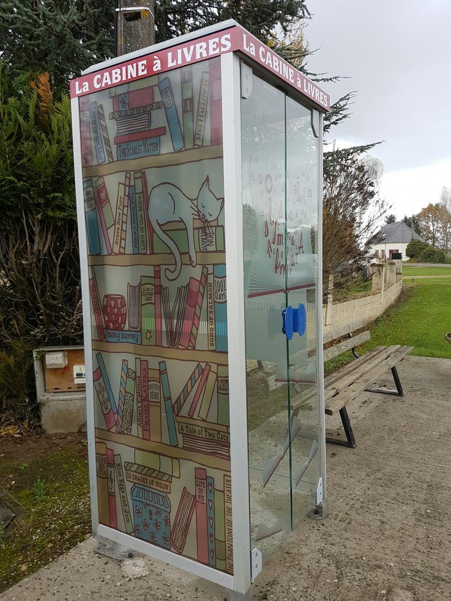 La cabine à livres