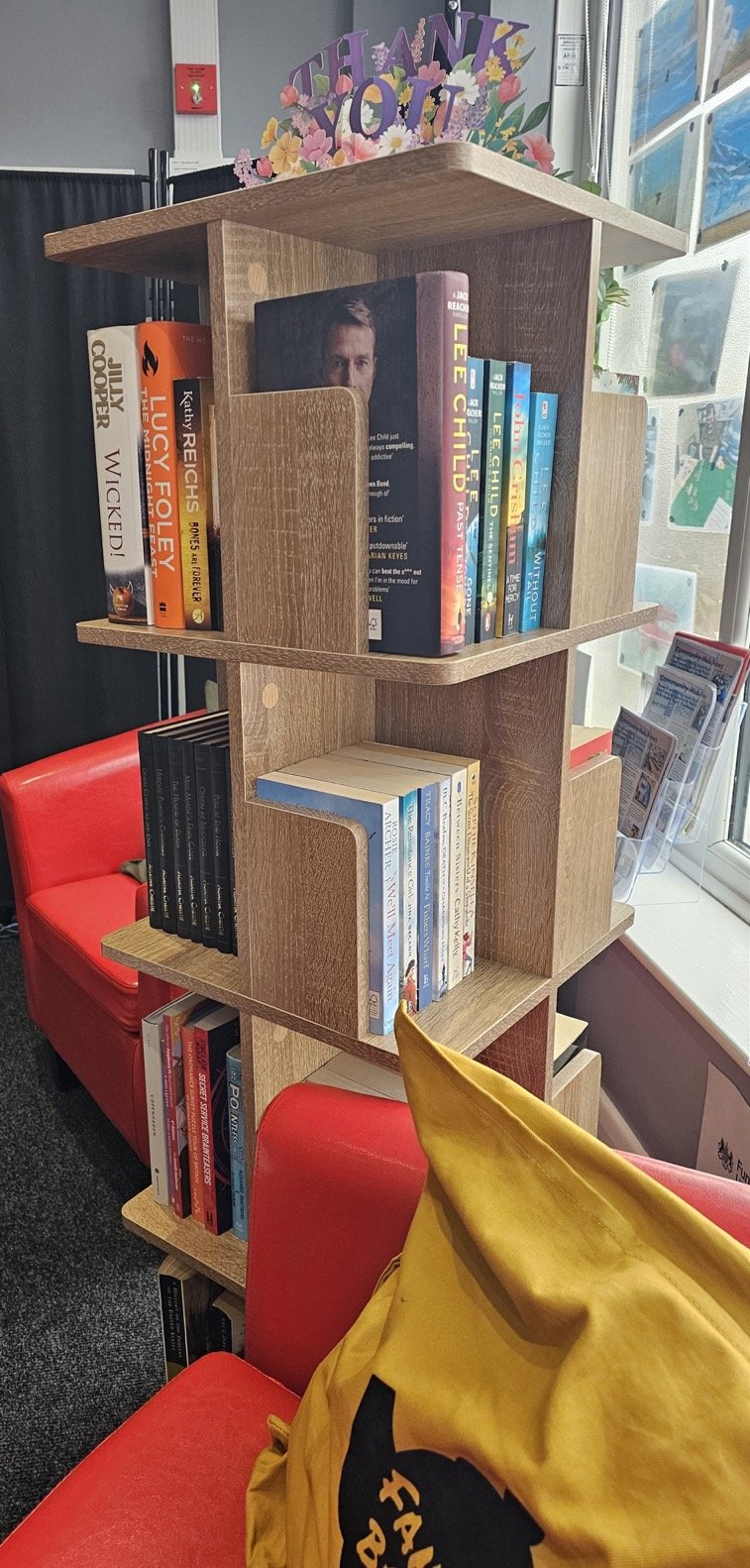 Book share little library within the community hub of Big Local North Cleethorpes and VANEL