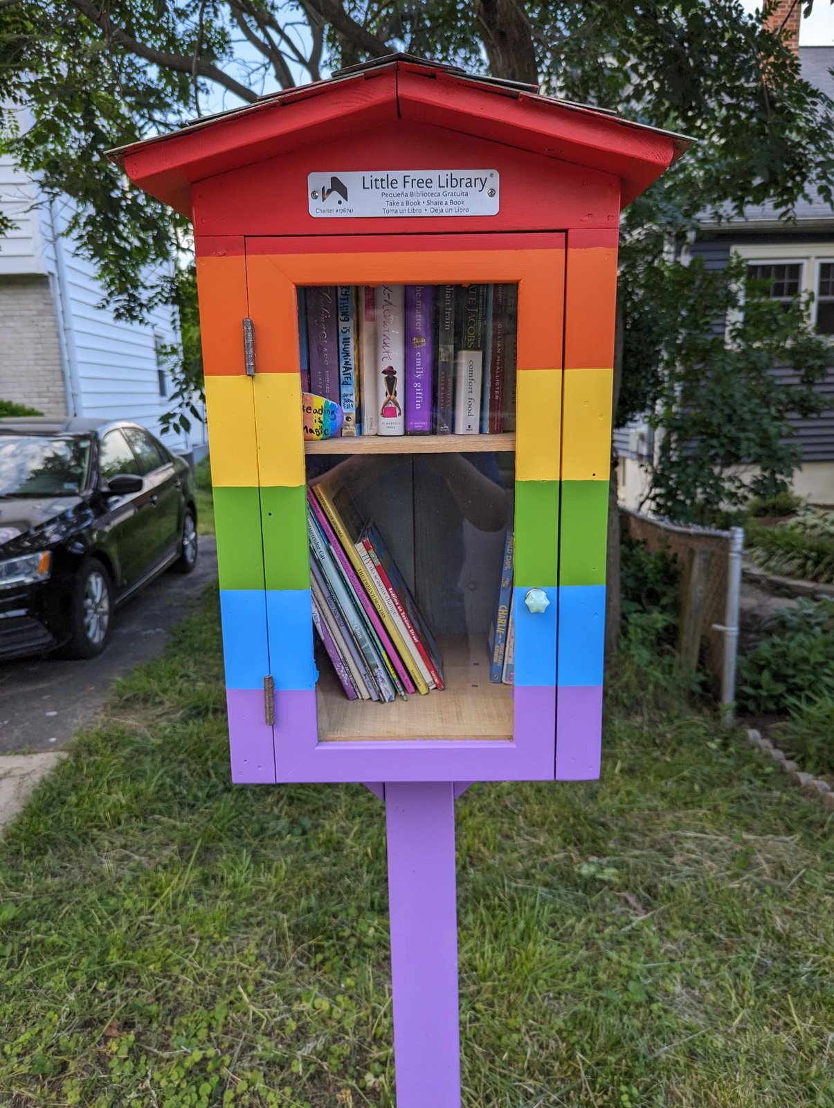 Look for the rainbow across from Croydon Park!